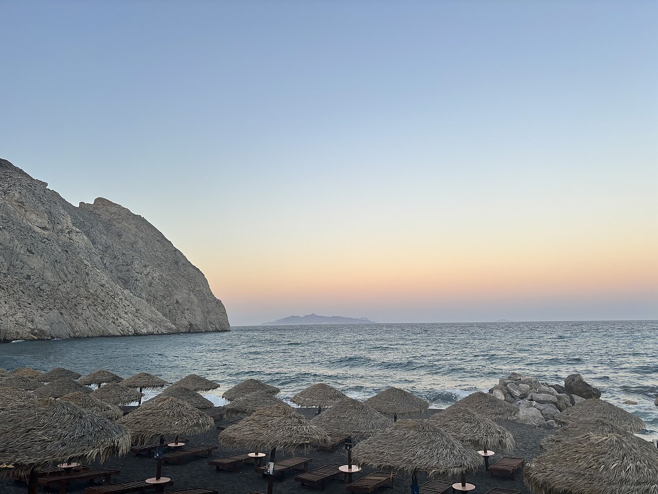 Perissa Beach — Greece