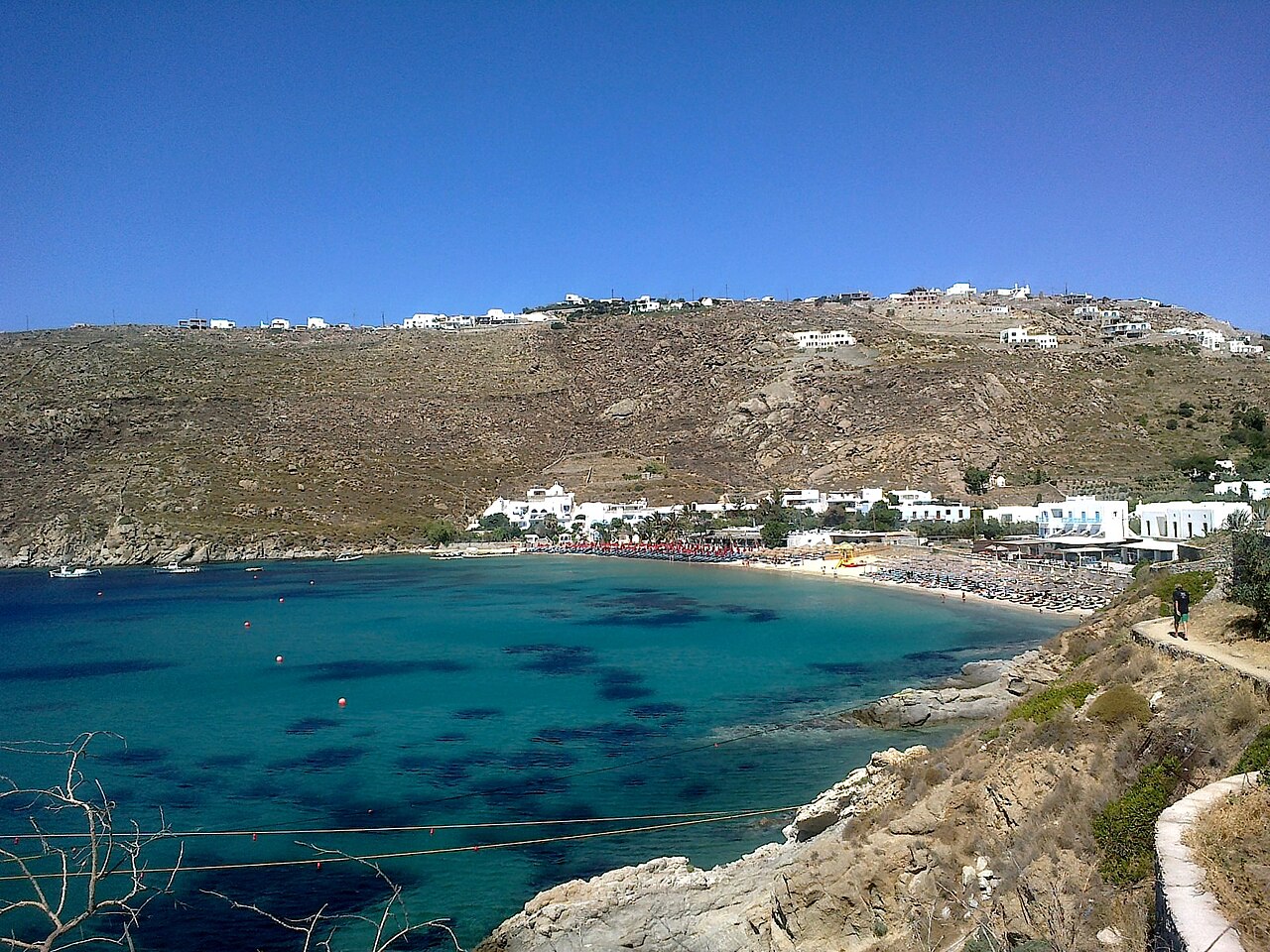 Psarou Beach — Greece