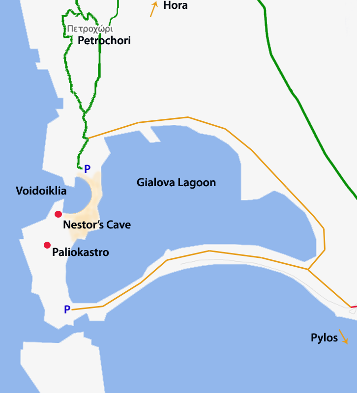 Voidokilia Beach
